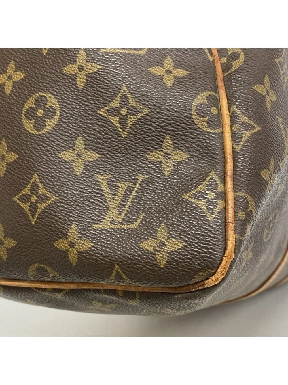 Louis Vuitton Boston Bag Monogram Keepall 55 Brown
